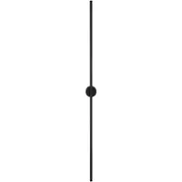 Nova Luce ADEN LED Wandleuchte Schwarz 20W Warmweiss 1,5x7,3x120cm 9081103