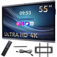 Xoro MeetingPad 55" – 4K Smartboard mit Android 13, 48 MP Kamera, Touchscreen & WLAN