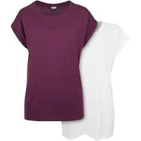 Urban Classics Extended Shoulder Kurzarm-t-shirt 2 Einheiten