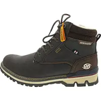 Dockers by Gerli Herrenschuhe Stiefel Warmfutter Braun Freizeit, Schuhgröße:45 EU