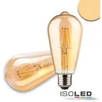 ISOLED 8W LED Birne ST64 Vintage Line E27 550lm ultrawarmweiß 2200K dimmbar EEK G [A-G] Fiai 113325
