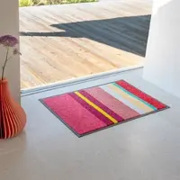 REMEMBER Fußmatte "Marrakesch" - 50 x 75 cm, farbenfrohe, rutschfeste & saugstarke Gummi Fußmatte
