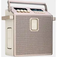 Mondo By Defunc Bluetooth Speaker Medium Silver/Greige