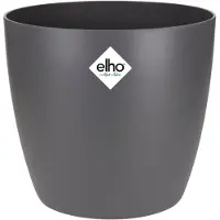 Elho Blumentopf Brüssel rund 22 cm anthrazit (zwart)