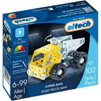 Eitech Metallbaukasten "Kipper Mini", gelb, Spielbausteine, Kinder, Metall, Metallbaukasten, Made in Germany