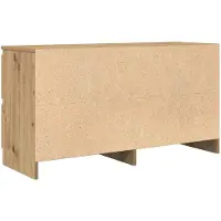 vidaXL TV-Schrank Artisan-Eiche 100x35x54 cm Holzwerkstoff