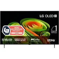 LG OLED AI OLED65B6ELC, 165,1 cm (65"), 3840 x 2160 Pixel, OLED, Smart-TV, WLAN, Braun
