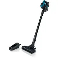 Bosch Serie 6 BBS611LAG, 2-in-1-Stabstaubsauger, Beutellos, Blau, 0,3 l, Rechteckig, Trocken
