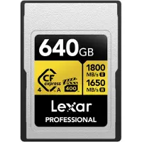 Lexar CFexpress Professional Type-A Gold 4.0 640GB