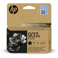 HP 937e EvoMore Schwarz Original Druckerpatrone, Hohe (XL-) Ausbeute, Schwarz, 1 Stück(e), 2500 Seiten, Einzelpackung