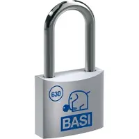 Basi Vorhangschloss VHS 630H 30 mm Verschiedenschließend Bügelhöhe 40 mm inkl. 2 Schlüssel Aluminiumgehäuse