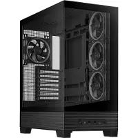 Asus A31 Plus TG ARGB BLACK, Midi Tower, PC, Schwarz, ATX, micro ATX, Mini-ITX, Metall, Gaming