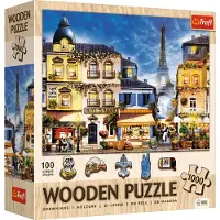 Trefl Holzpuzzle French Alley 1000 Puppen