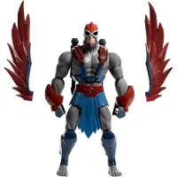Masters of the Universe Origins 200X Cartoon-Kollektion Stratos ca. 14 cm große Actionfigur, MOTU-Held-Spielzeug, 6 Jahr(e), Mehrfarbig, Kunststoff