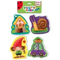 Roter Käfer Pädagogisches Puzzle-Set für Kinder - Märchenbilder