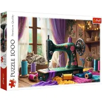 Trefl PUZZLE 1000 Mein Nähzimmer 10952