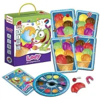 Roter Käfer Magnetisches Eiscreme-Spiel - Glücksradrennen für Kinder mit CE- und EN 71-Zertifikat