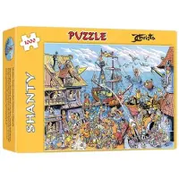SLOYCA Puzzle 1000 Teile Shanty Janusz Christa Kultdesign 683x480 mm