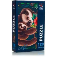 Roter Käfer Puzzle Süßes Faultier DT100-06