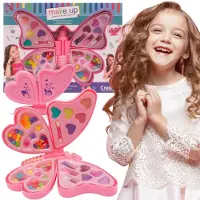 Sun baby Bastelset Mädchen Anhängern Perlen Armbändern Halsketten Kinder DIY auffädeln Make-up set Aufkleber Lippenstifte