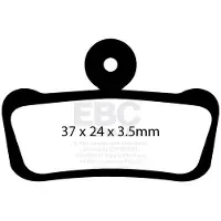 EBC Cfa633hh Avid X0 Trail/guide/level Scheibenbremsbeläge