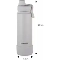 Klausberg Doppelwandiger Thermobecher, 720ml, beige