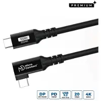 Microconnect USB3.2CC4-A, 4 m, USB C, USB C, USB 3.2 Gen 2x2, Schwarz