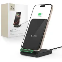 Tech-Protect Qi15W-A40 Drahtloses Ladegerät Schwarz