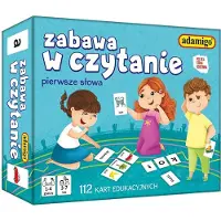 Brak danych Zabawa w czytanie Pierwsze słowa