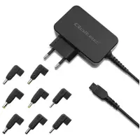Qoltec Universelles Laptop-Netzteil 30W 8 Stecker