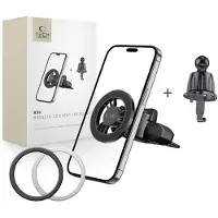 Tech-Protect N56 Magnetic MafSafe Car Holder CD Slot Mount - Black