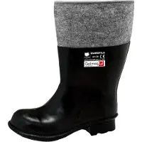 Galmag Filz-Gummistiefel 06A-47 Größe 47, handgefertigt, 100% Gummi