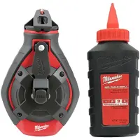 Milwaukee Zubehör 4932498391 Kreidestrichmühle 30M dicke Linie inkl. Rötel