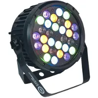 Light4me Black Par 30X3W RGBa-UV LED