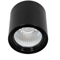 ITALUX Aufbauspot LED-Leuchte 40W Luna Schwarz 3800LM WG-706R/BK-WW/70