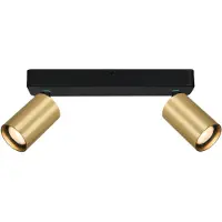 ITALUX Strahlerlampe NESTO SPL-23436-2-BK-GD