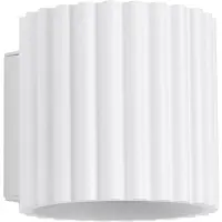 Sollux Wandleuchte AURA weiß G9 1xG9 10W Aluminium 10x12x10cm
