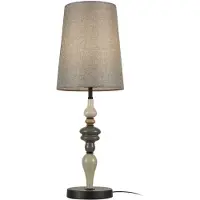 ITALUX NEROM TB-22374A-BK Nachttischlampe