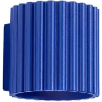 Sollux Wandleuchte AURA ultramarin G9 1xG9 10W Aluminium 10x12x10cm
