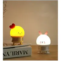 ITImport LED-Nachtlampe für Kinder, kabellos, USB, Huhn, Geschenk