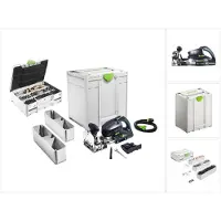 Festool DOMINO XL DF 700 EQ-Plus Dübelfräse 720 W + SV-SYS D14 Domino Verbinder Sortiment + Systainer