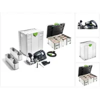 Festool DF 700 EQ-Plus Domino XL Dübelfräse 720W ( 574320 ) 70mm im Systainer + 306 tlg. Dübel-Set