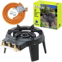 Meva TRIGLAV 9 kW 3-Flammen-Industriegasherd