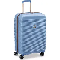 Delsey FREESTYLE, Karre, Harte Schale, Blau, Sky blue, 4 Rad/Räder, Spinnrad