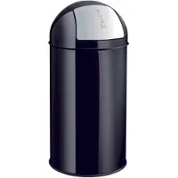 Helit Mülleimer 30.0 l schwarz