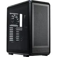 Cooler Master MasterFrame 500 Mesh, Midi Tower, PC, Schwarz, Transparent, EATX, micro ATX, Mini-DTX, Mini-ITX, SSI CEB, Aluminium, SGCC, Gehärtetes Glas, 19 cm
