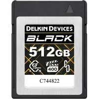 Delkin CFexpress 4.0 BLACK | Type B | R3600/W3200 (VPG400) 512GB