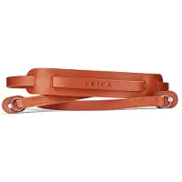 Leica 18559 Trageriemen mit Schulterpolster Leder cognac