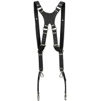 Loulex Double Strap schwarz