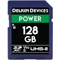 Delkin POWER UHS-II (V90) SD Speicherkarte 128GB